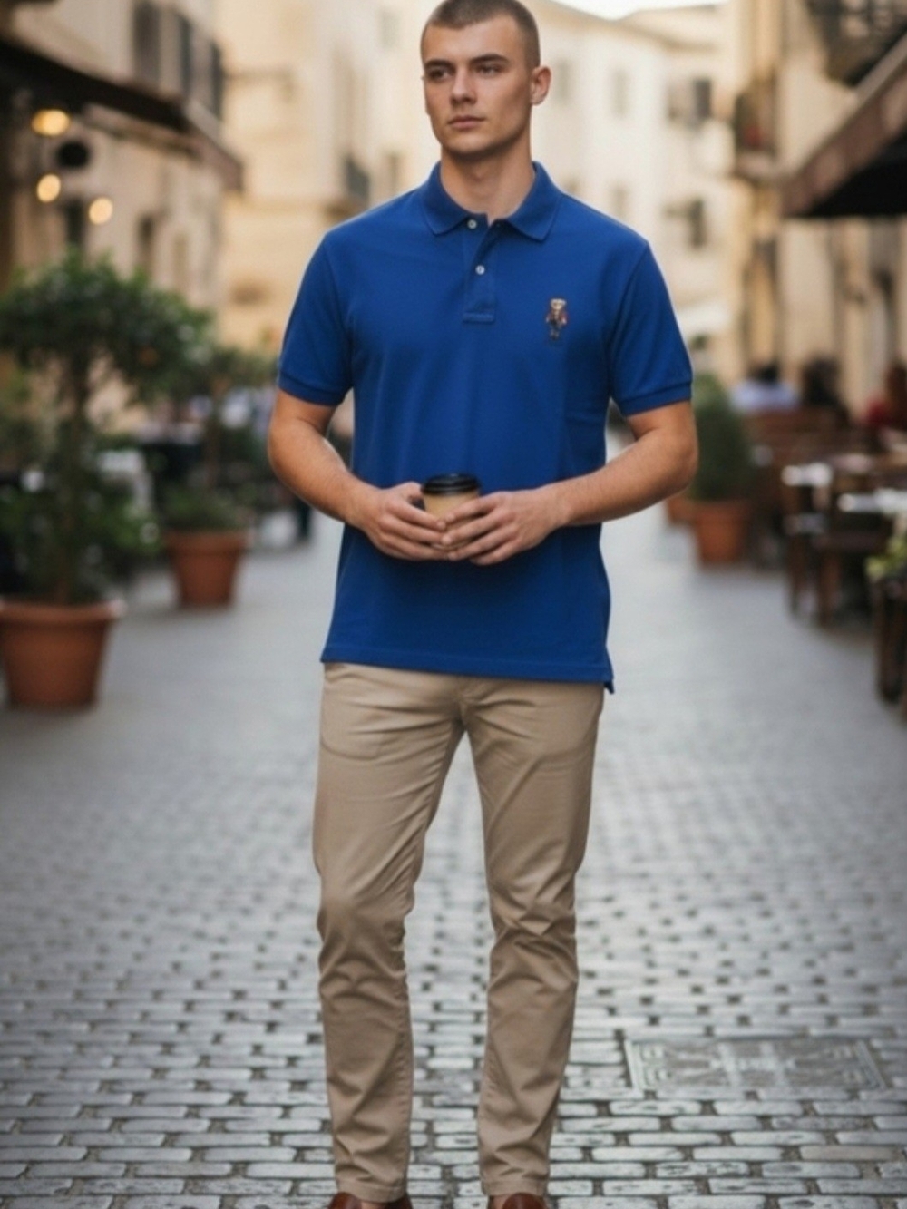 NWT Men's Polo Ralph Lauren Big &Tall Bear Garment Dyed Mesh Polo Shirt Size XLT